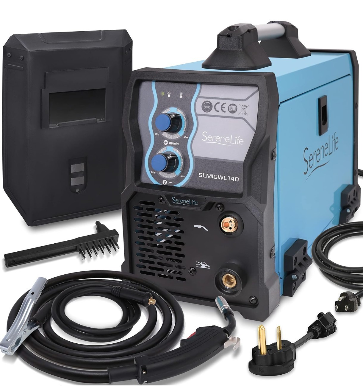 SereneLife Inverter MIG Welding Machine – Dual Voltage 110/220v