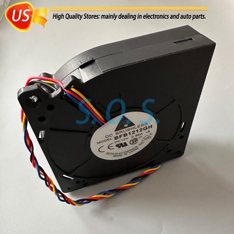 1PCS NEW For Delta BFB1212GH 12CM 12V 3.96A 4PIN cooling fan Fast delivery