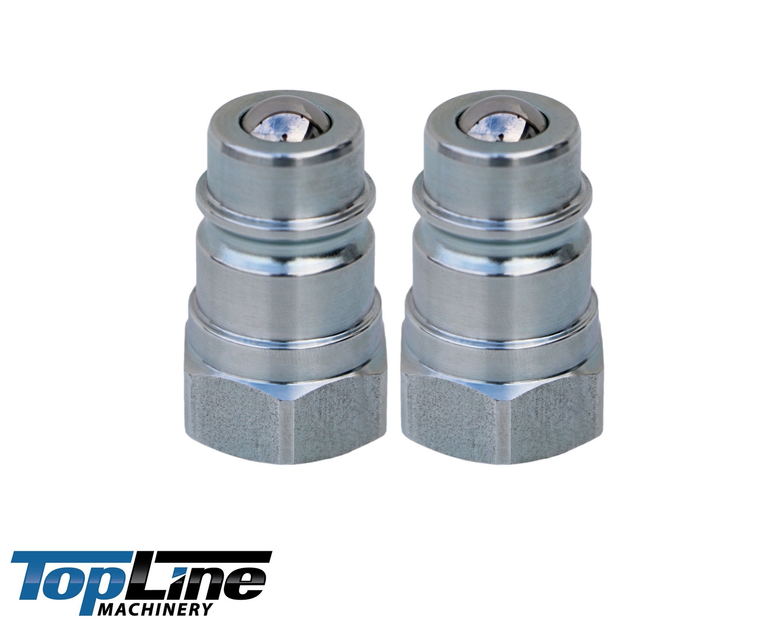 TL38-M 1/2″ NPT Thread Ag Quick Connect Coupler Ball Valve Tractor (pack of 2)