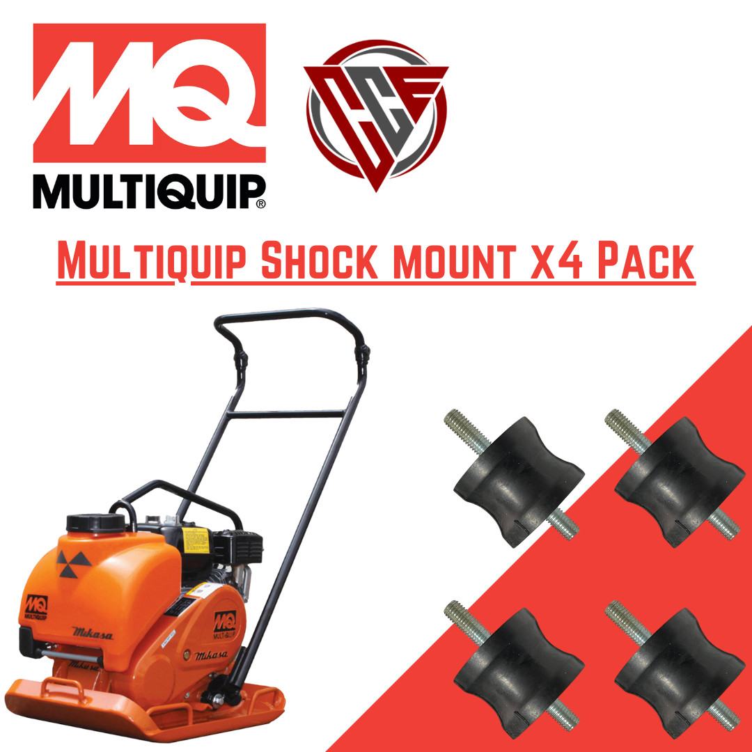 Multiquip Shock mount 4 Pack MVC-64H/Ew, MVC80VH/VHW, MVC82VH/VHW 939010254