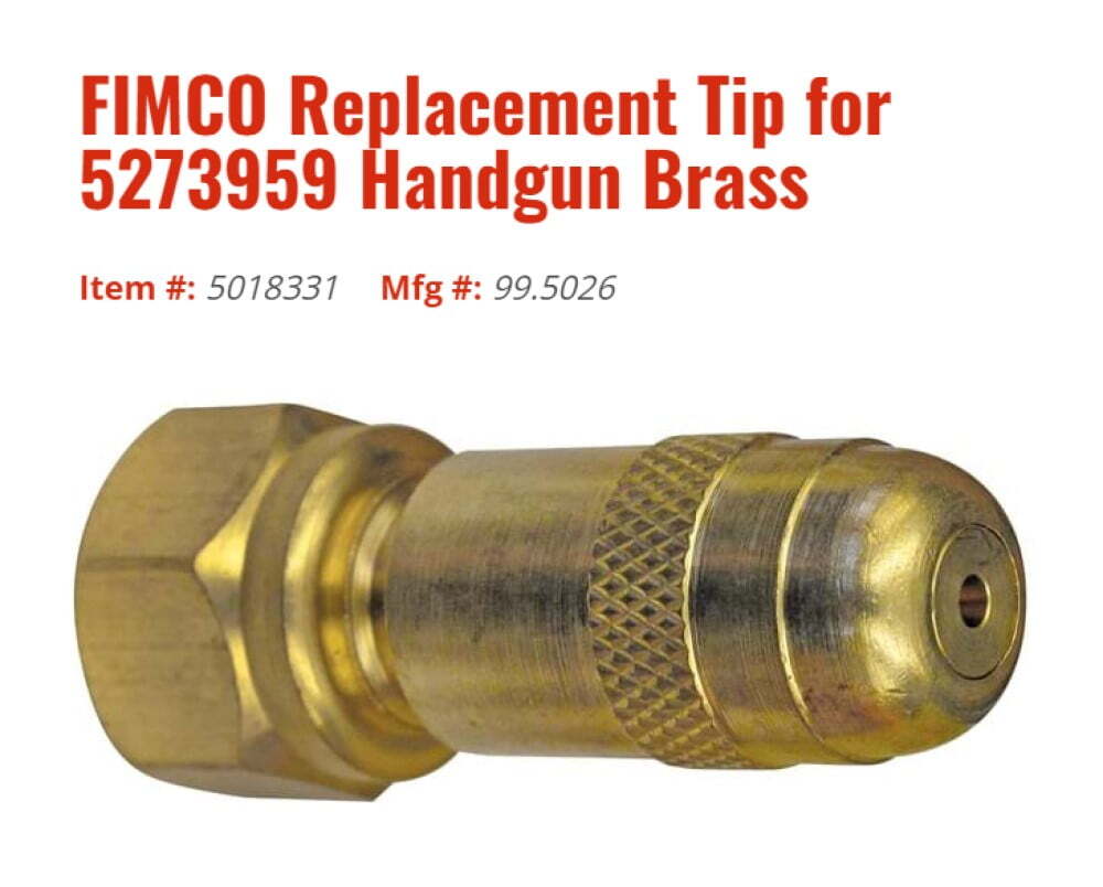 Fimco Pistol Grip Handgun Sprayer – Total Qty: 1