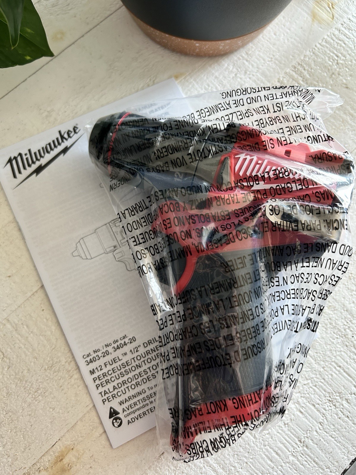 CERTIFIED Milwaukee 3404-20 1/2″ M12 Hammer Fuel Brushless Drill Driver Tool