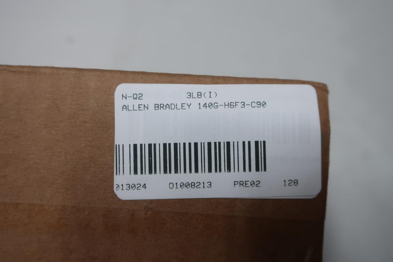 Allen Bradley 140G-H6F3-C90 Molded Case Circuit Breaker 3p 90a 240/480/600v-ac