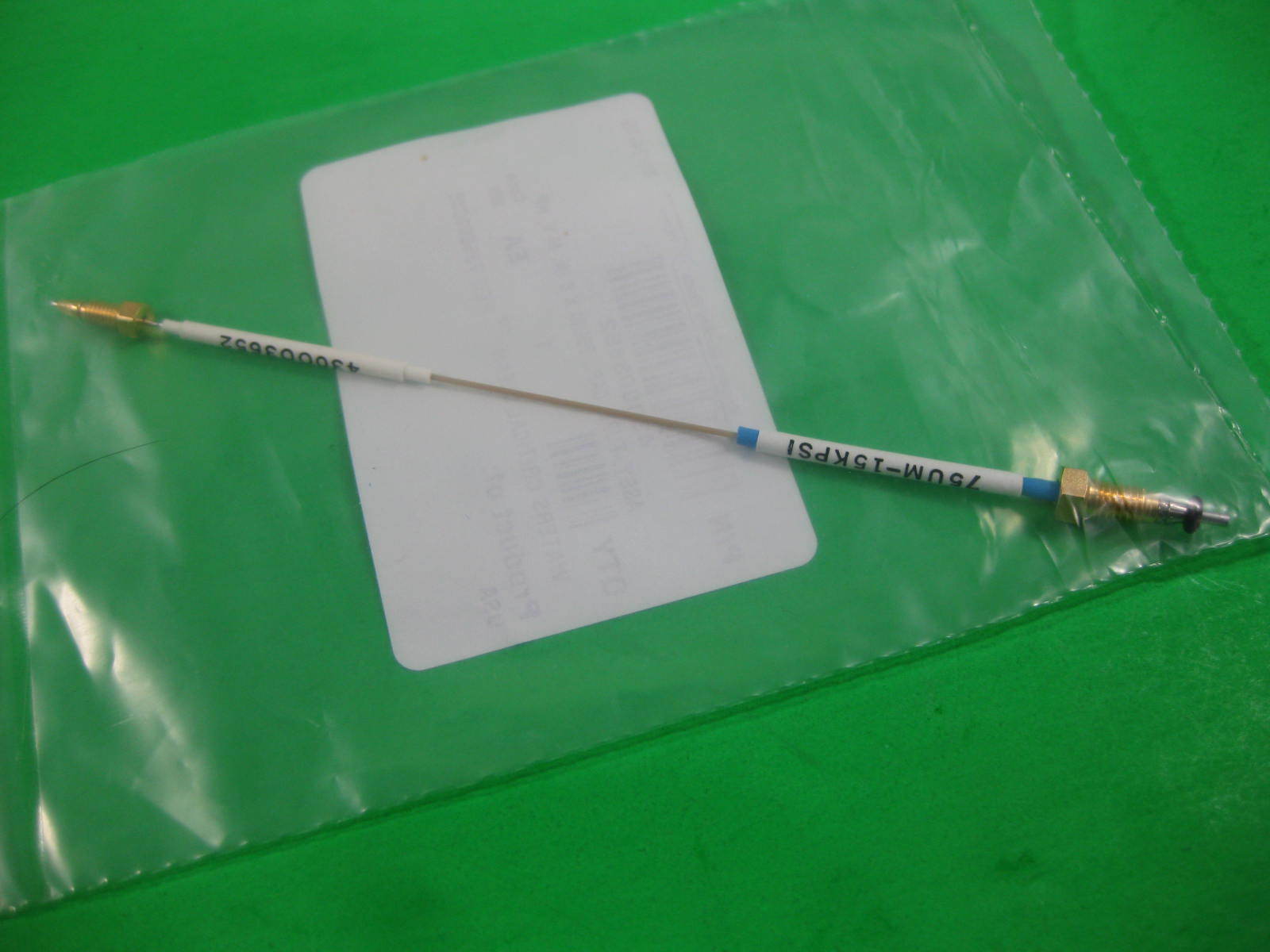 Waters Assy Tube Cap 75um x 6″ M-V, HP — 430003652 — New