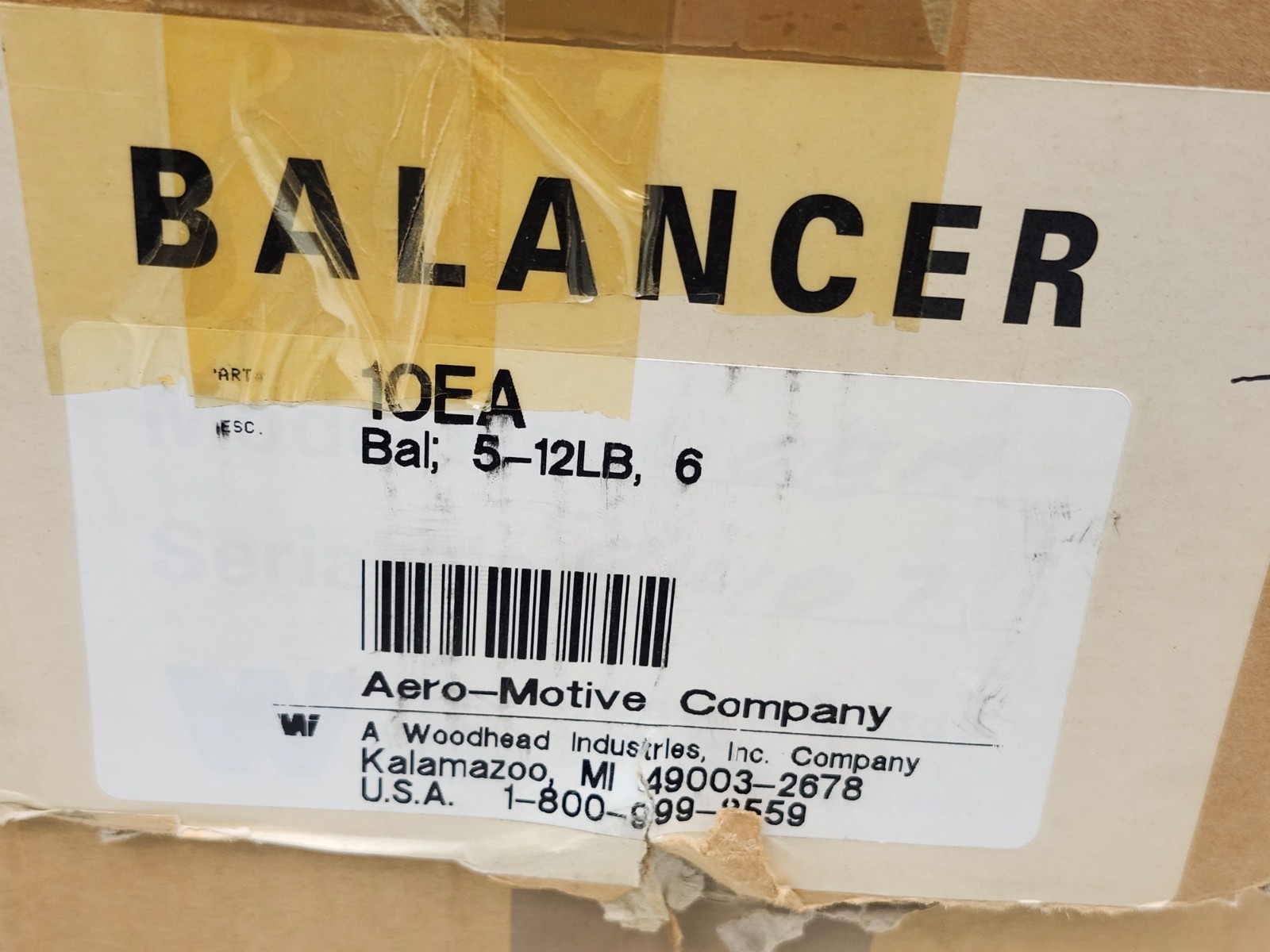 NEW Aero-Motive Tool Balancer 2.3-5KG 5-12LBS P/N: 10EA FREE SHIPPING