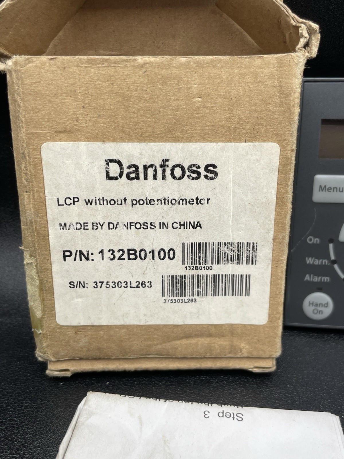 Danfoss LCP11 Control Panel – Model 132B0100