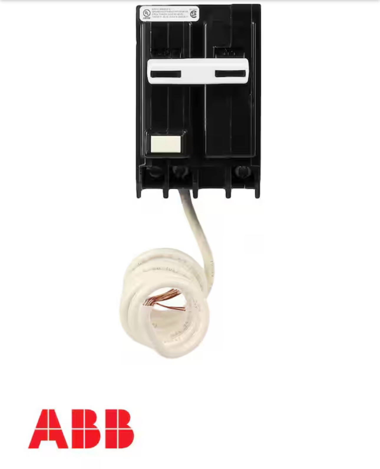 GE 50A Double Pole Ground Fault Circuit Breaker with Self-Test # THQL2150GFT2P