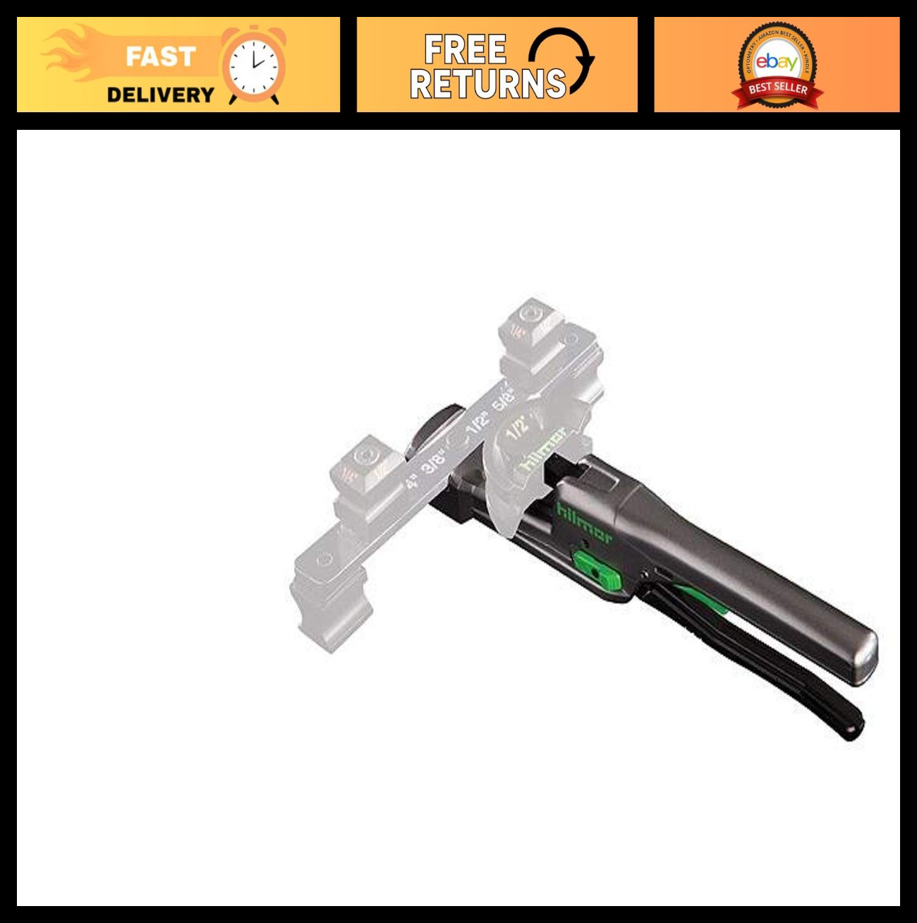 Compact Bender Body for Bending Electrical Conduit, Copper, Steel, Aluminum & Br
