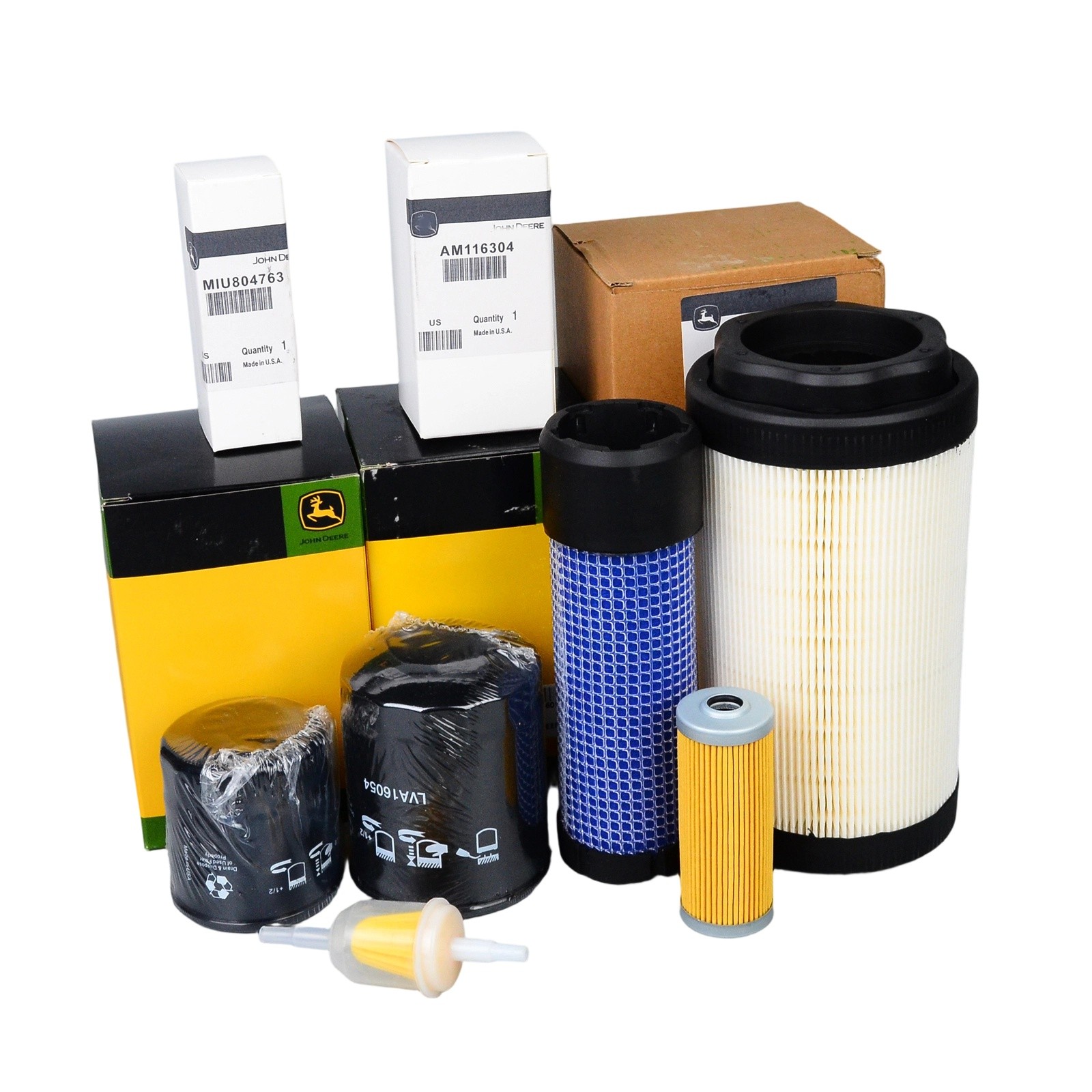 For John Deere 1025R 2025R 1023E 1026R 2026R Filter Kit TA15270