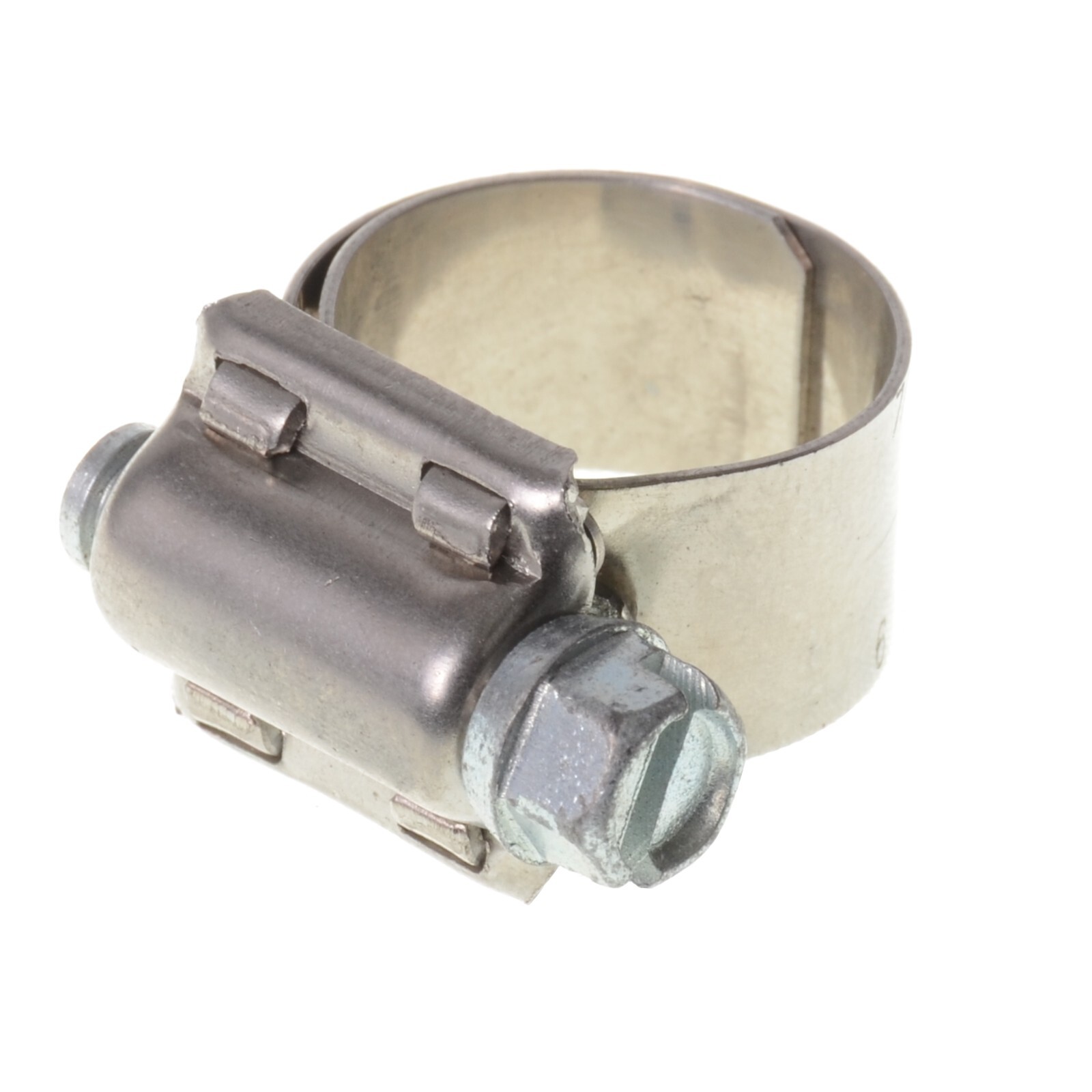 Shielded / Lined Hose Clamps 7/16″-25/32″ x 1/2″ Wide Size 6 SS Band (10 Pack)
