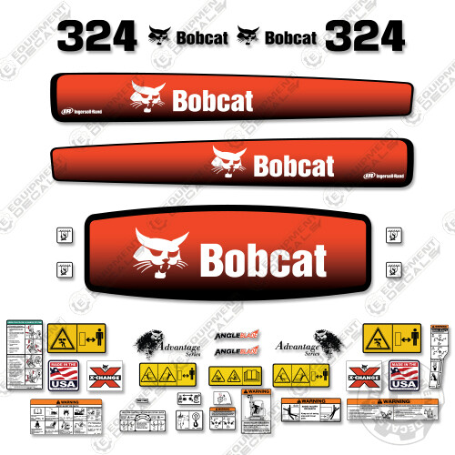 Fits Bobcat 324 Decal Kit Mini Excavator Replacement Stickers – 3M Vinyl!