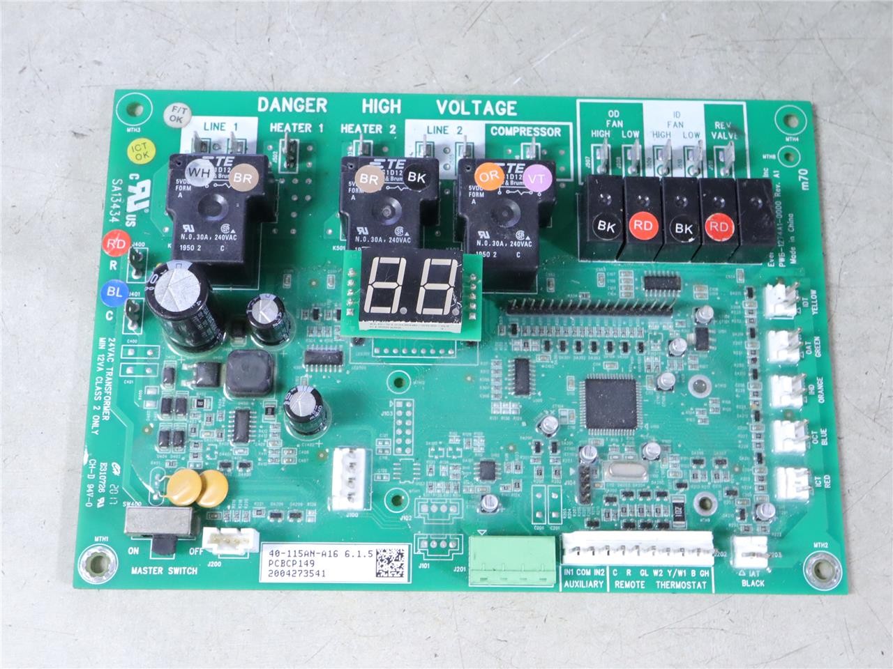 PWB-1274A1-0000 AMANA 40-115AN-A16 GOODMAN PTAC PCBCP149 Control Circuit Board