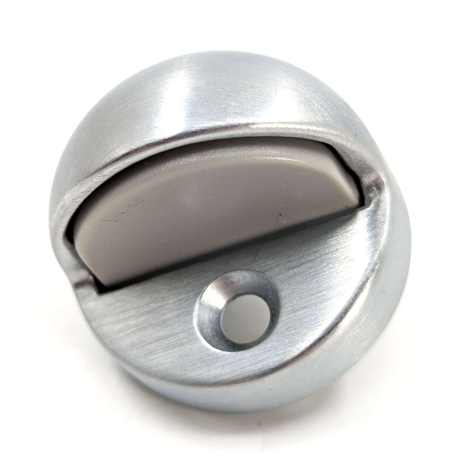 Rockwood 442 High Dome Floor Mount Door Stop for Commercial Doors, Satin Chrome