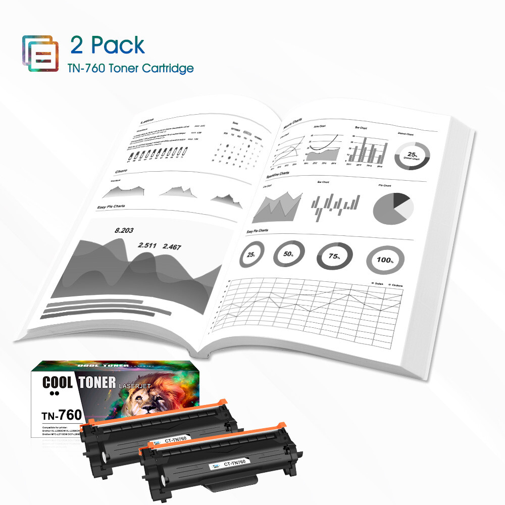 TN760 Toner Cartridges DR730 Drum for Brother DCP-L2550DW HL-L2395DW MFC-L2710DW