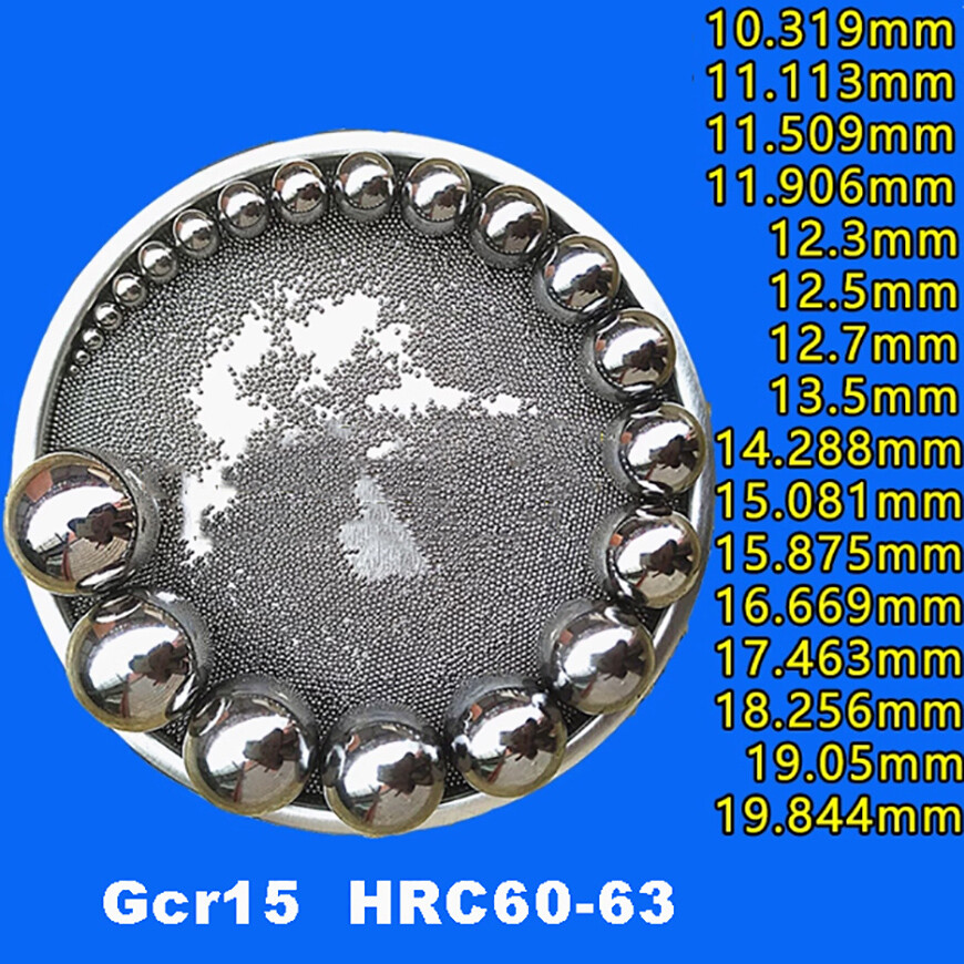 Precision Gcr15 Bearing Steel Ball 13.5 14.288 15.875 19.05 18.256 ~19.844mm