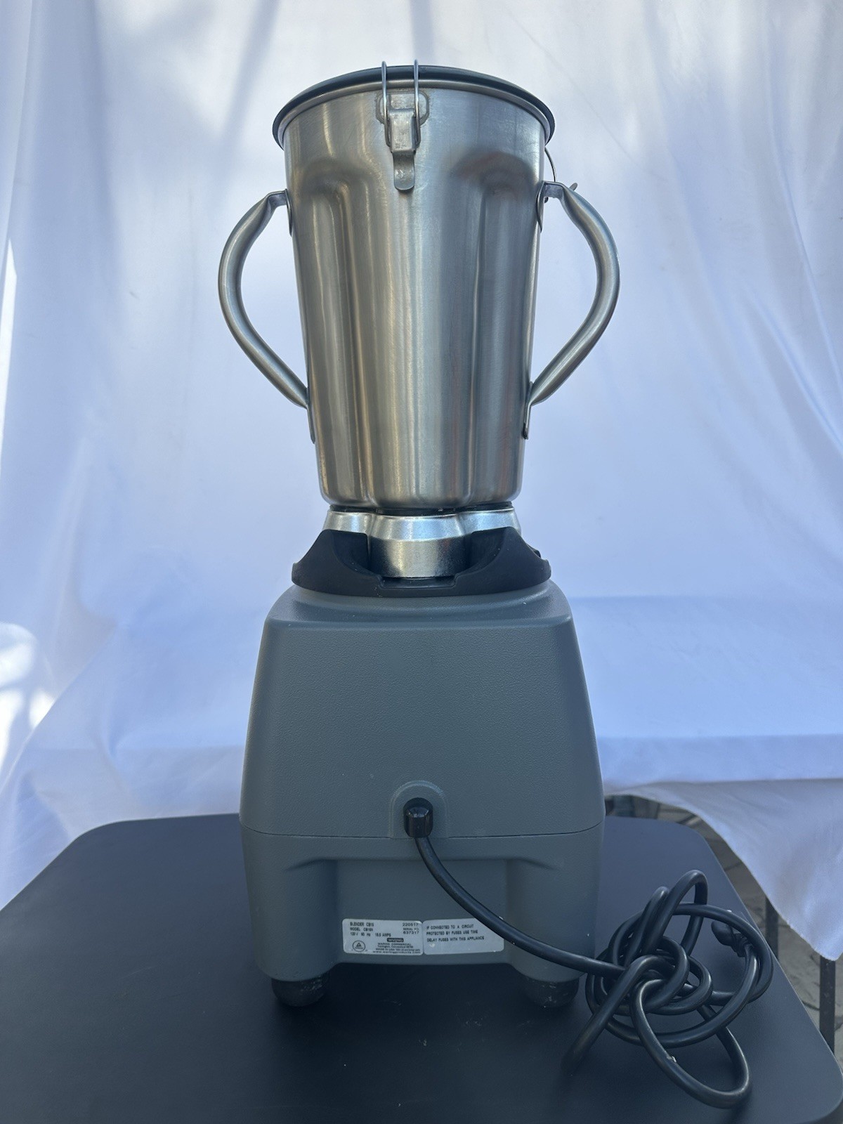 Waring CB15N Commercial Heavy Duty Stainless Steel Blender 3.75Hp