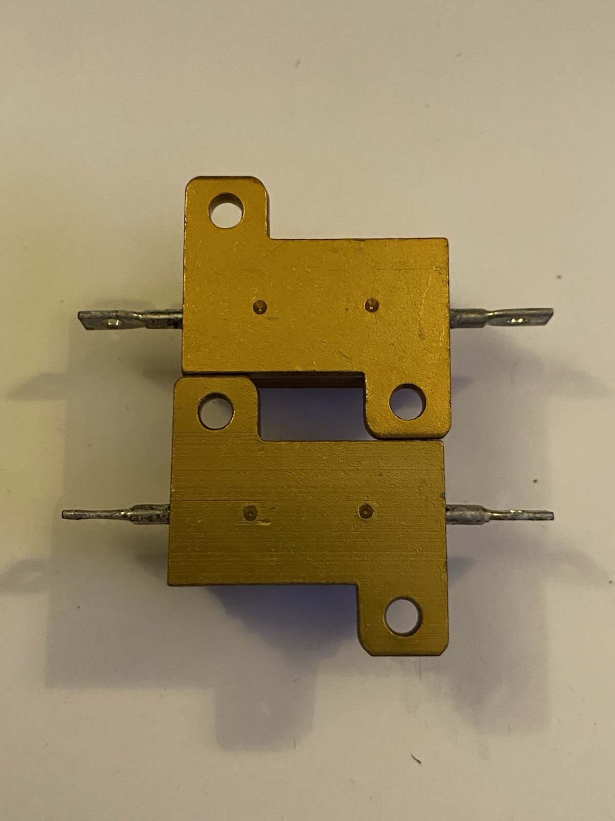 Dale RER Wirewound 2.26Ω 20W ±1% Aluminum Resistor MPN RER50F2R26R (2 Pieces)