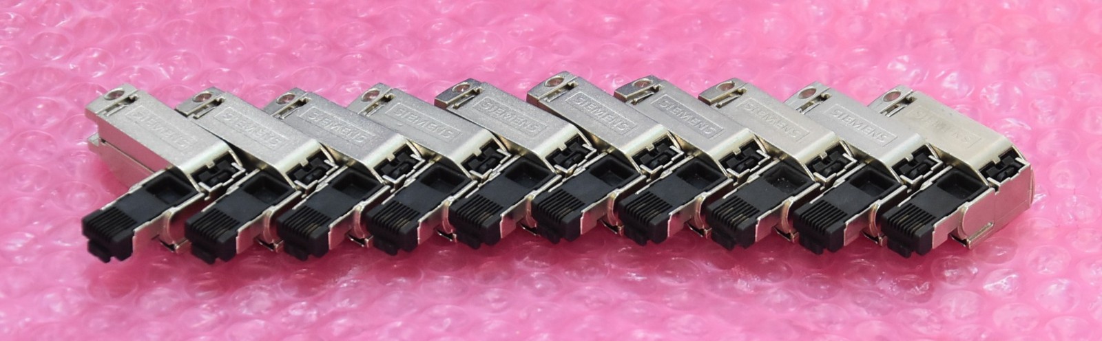 Siemens Industrial Ethernet / 6GK1901-1BB20-2AA0 / 2×2 RJ45 Plug 90° / 10 Pack