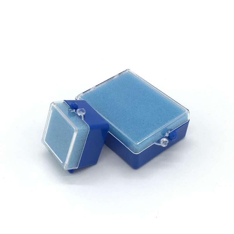 100pcs Denture Box Sponge Case Dental Box Appliance Container Storage Box