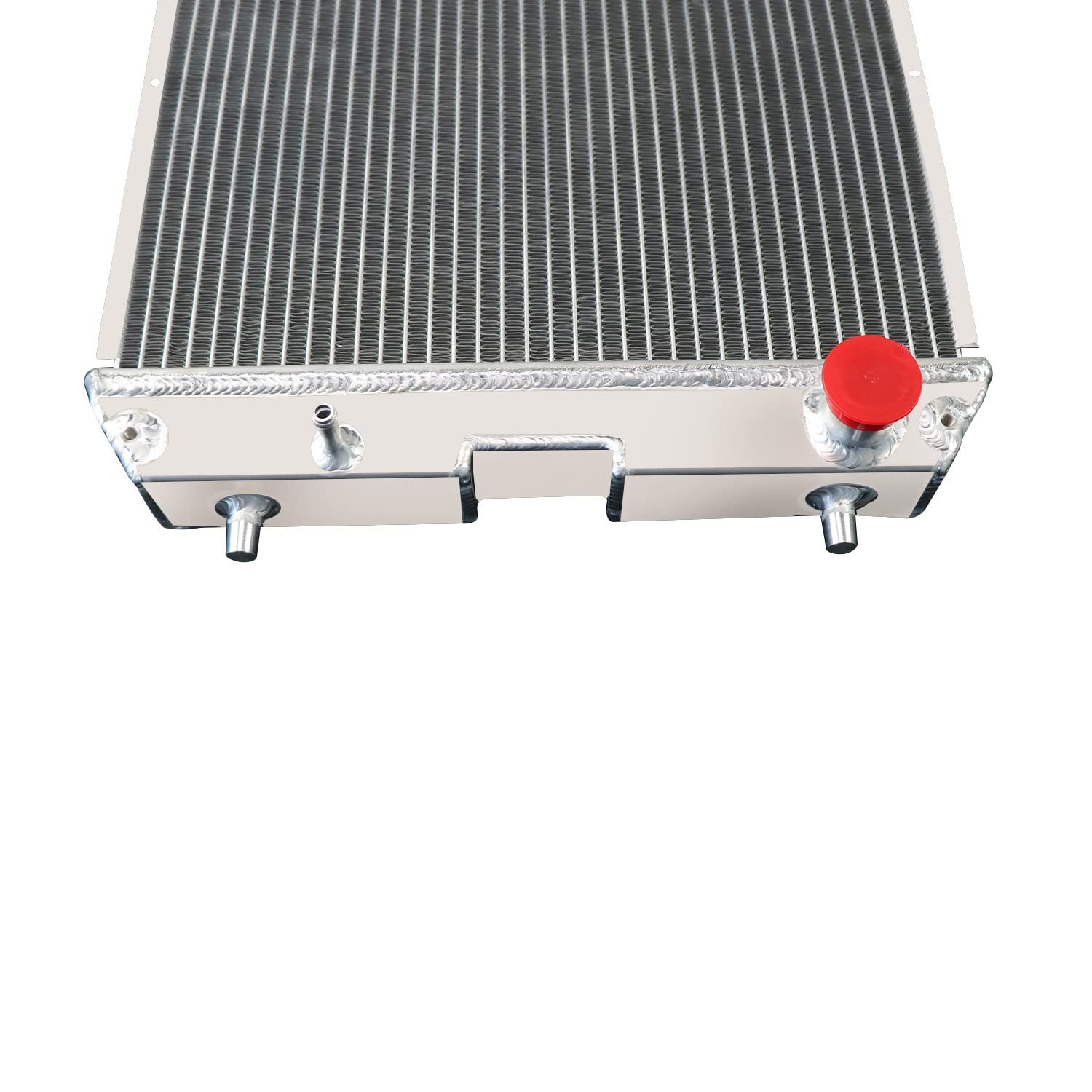 Aluminum Radiator for Kubota ZZD18 ZD18F ZD21 ZD21F GR2100 GR2110 2 Row Core