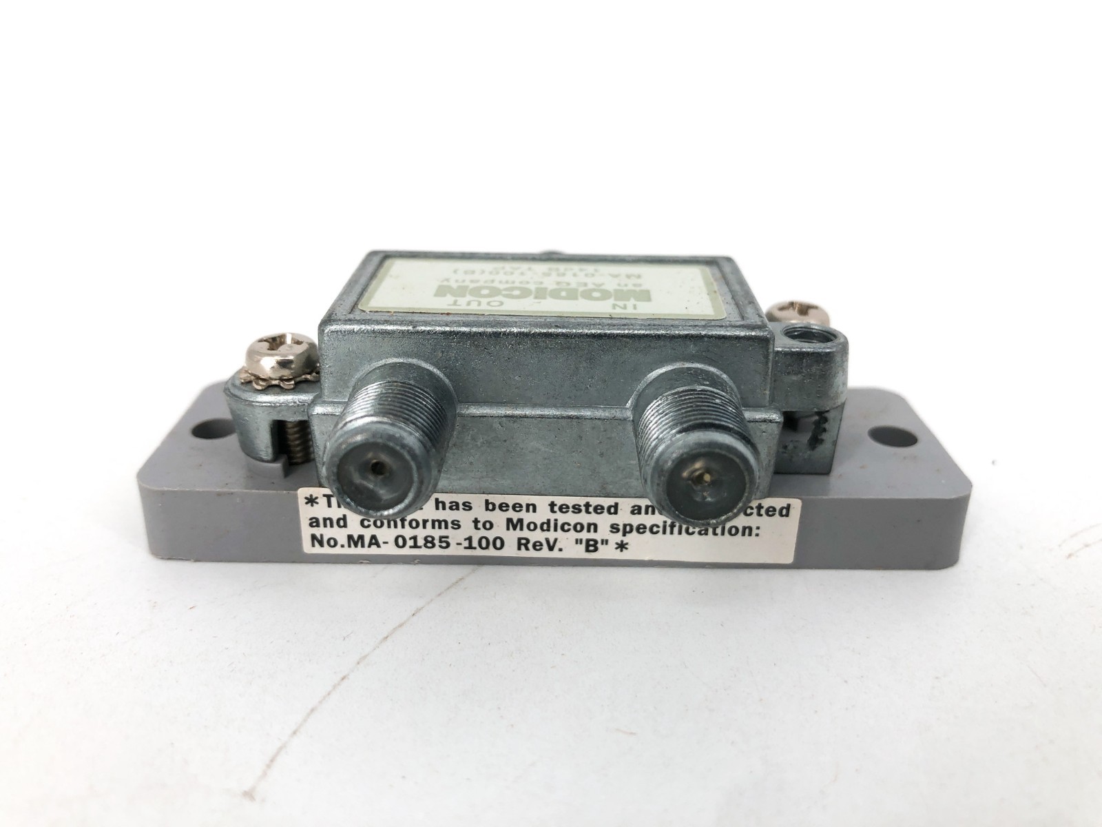 New Schneider Modicon MA-0185-100 Communication Line Tap Rev. B