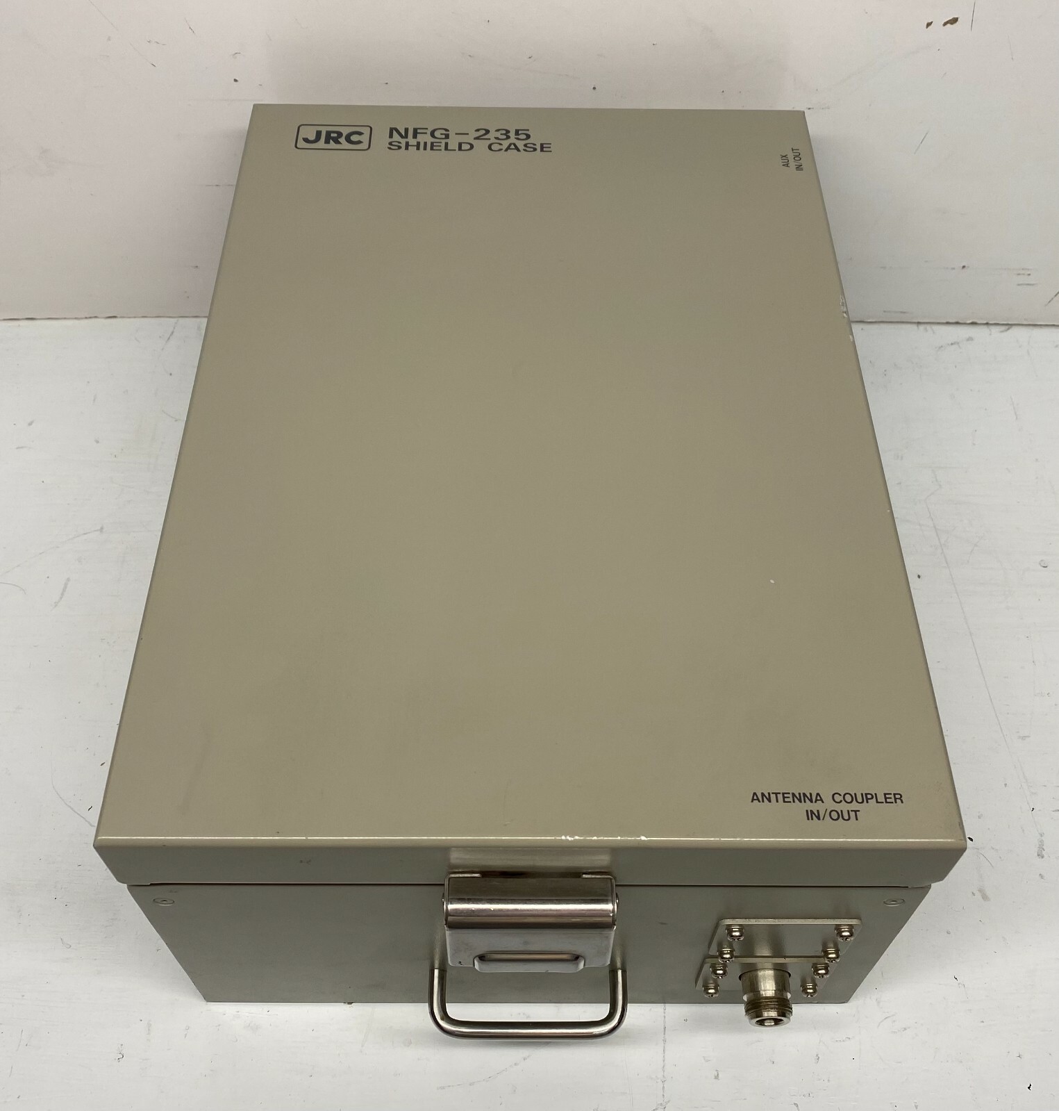JAPAN RADIO COMPANY NFG-235 SHEILD CASE w/ ANTENNA COUPLER