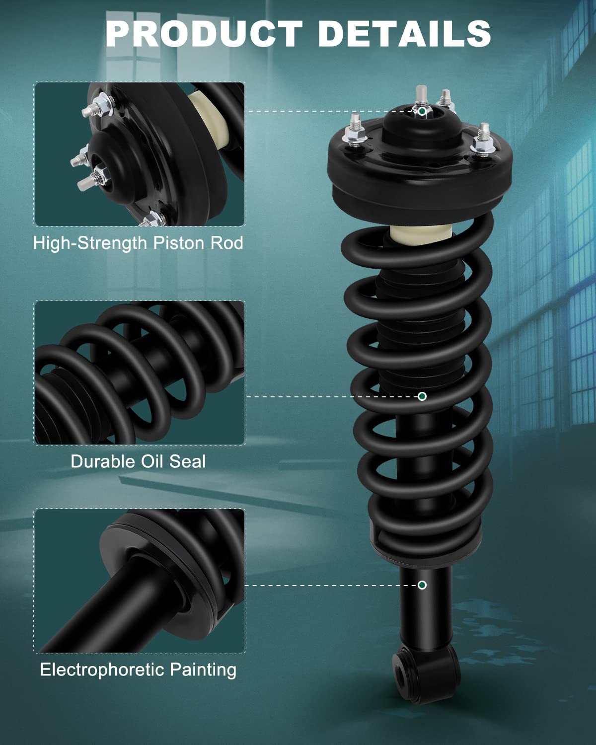 Front and Rear Shocks and Struts for Ford Expedition 07-13