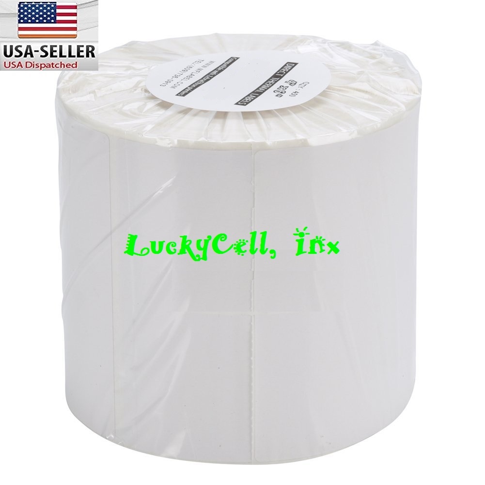 10 Rolls Direct Thermal Shipping Labels 500/roll 4×6 For Zebra ZP450 Eltron 2844