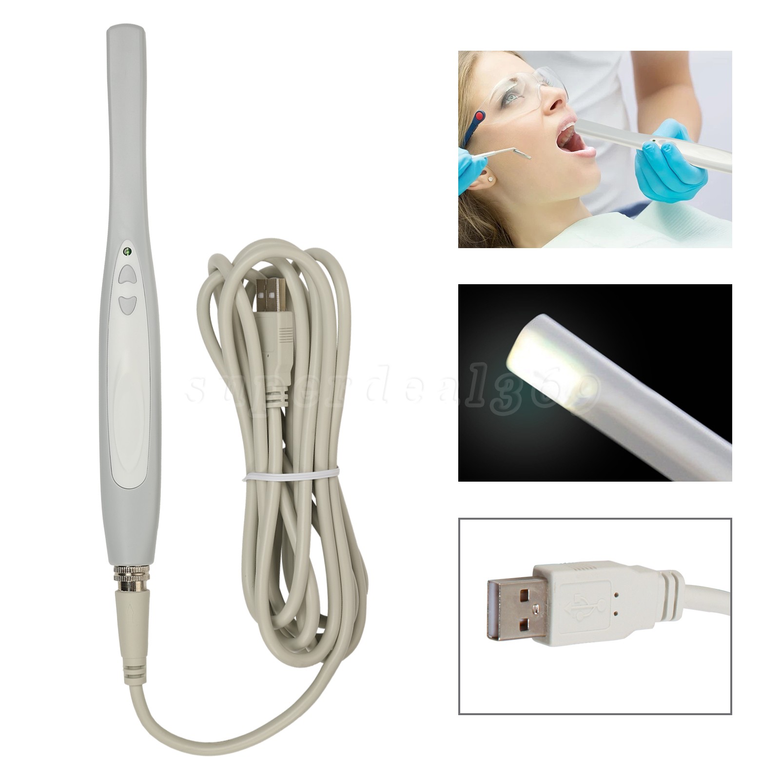 NSK Style Dental Slow Low Speed Contra Angle Handpiece Push Button E-type CE
