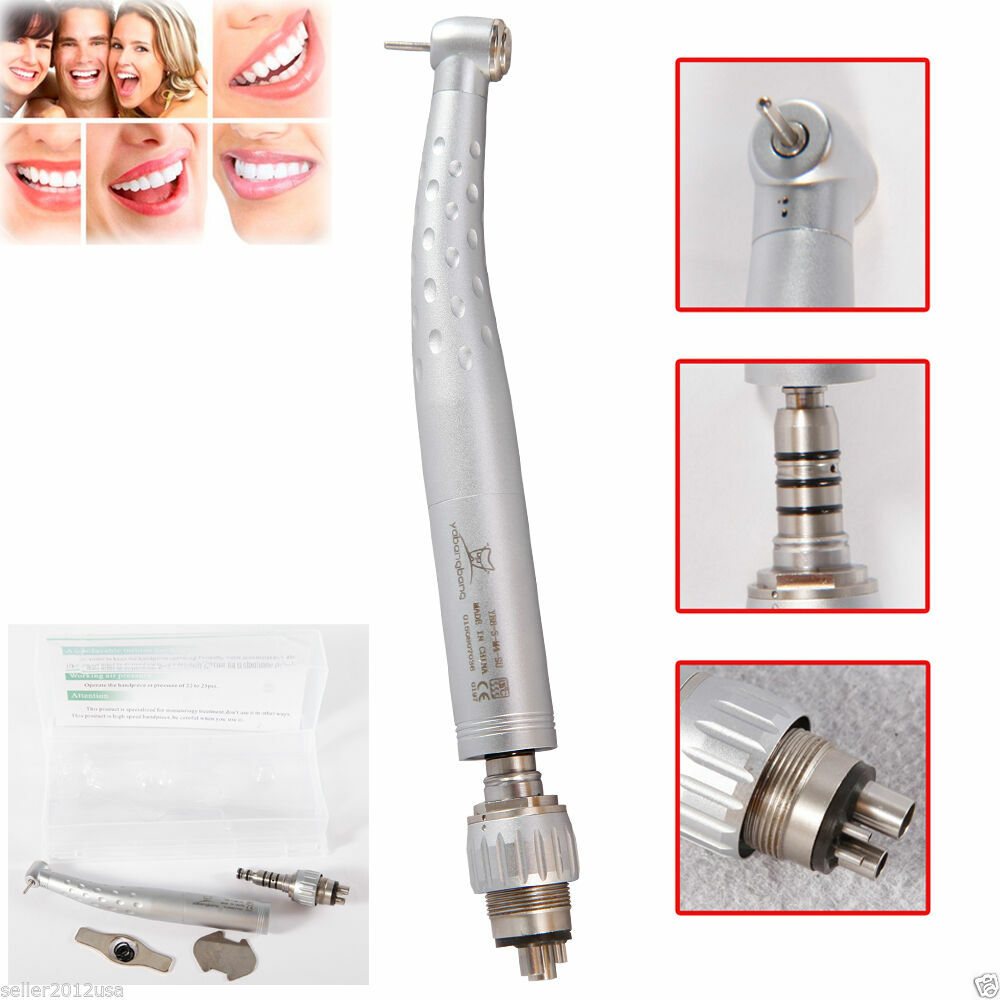 Dental Fast High Speed Handpiece with 4 Holes Quick Coupler Coupling