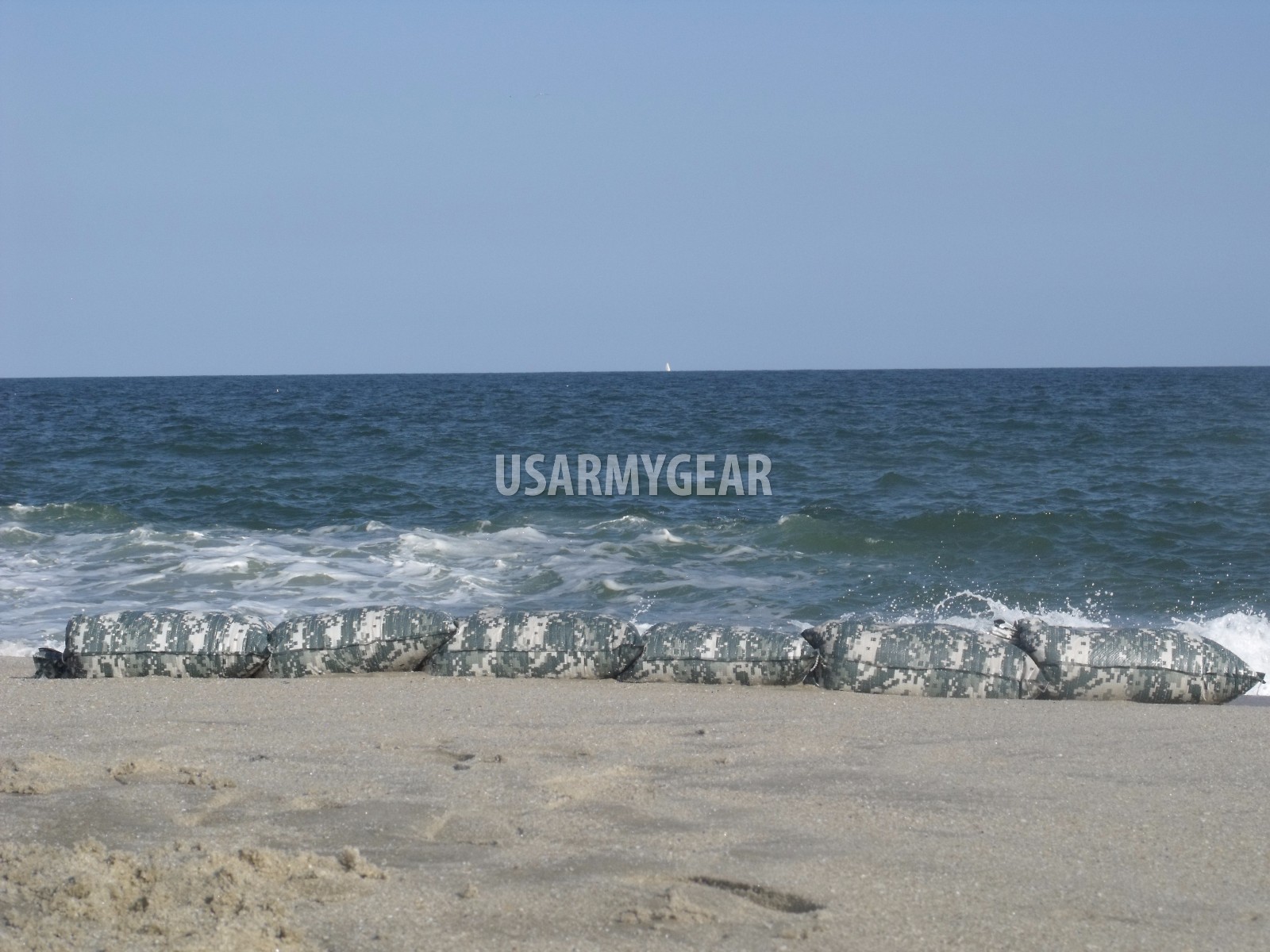 Sandbags Sand Bags Flood Erosion Barrier Hurricane Prep Army Military ACU Camo