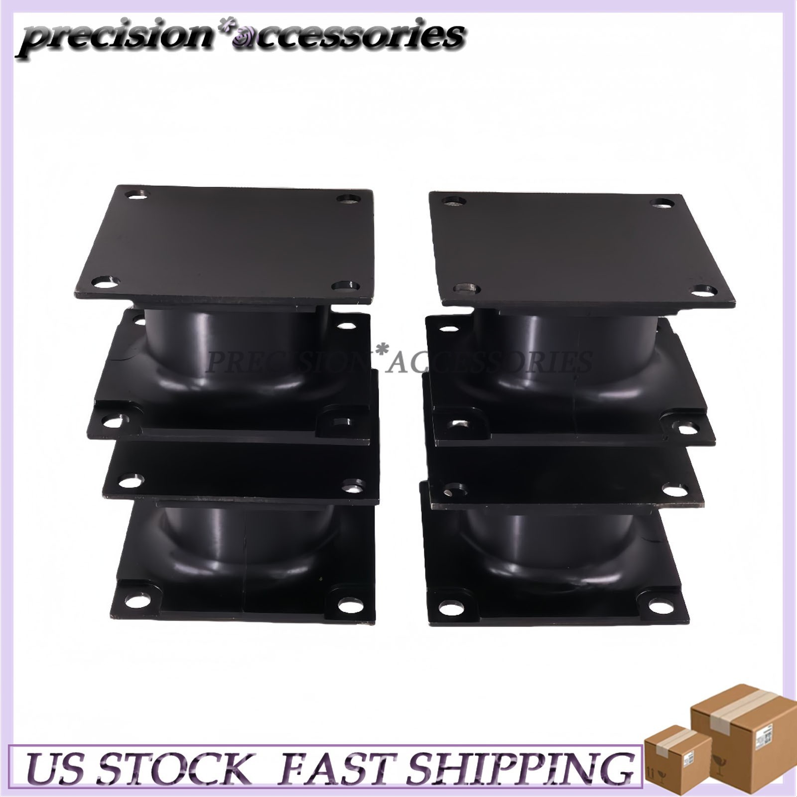 4PCS Vibratory Plate Compactor Rubber Isolator Shock Mount For Bobcat PCF64