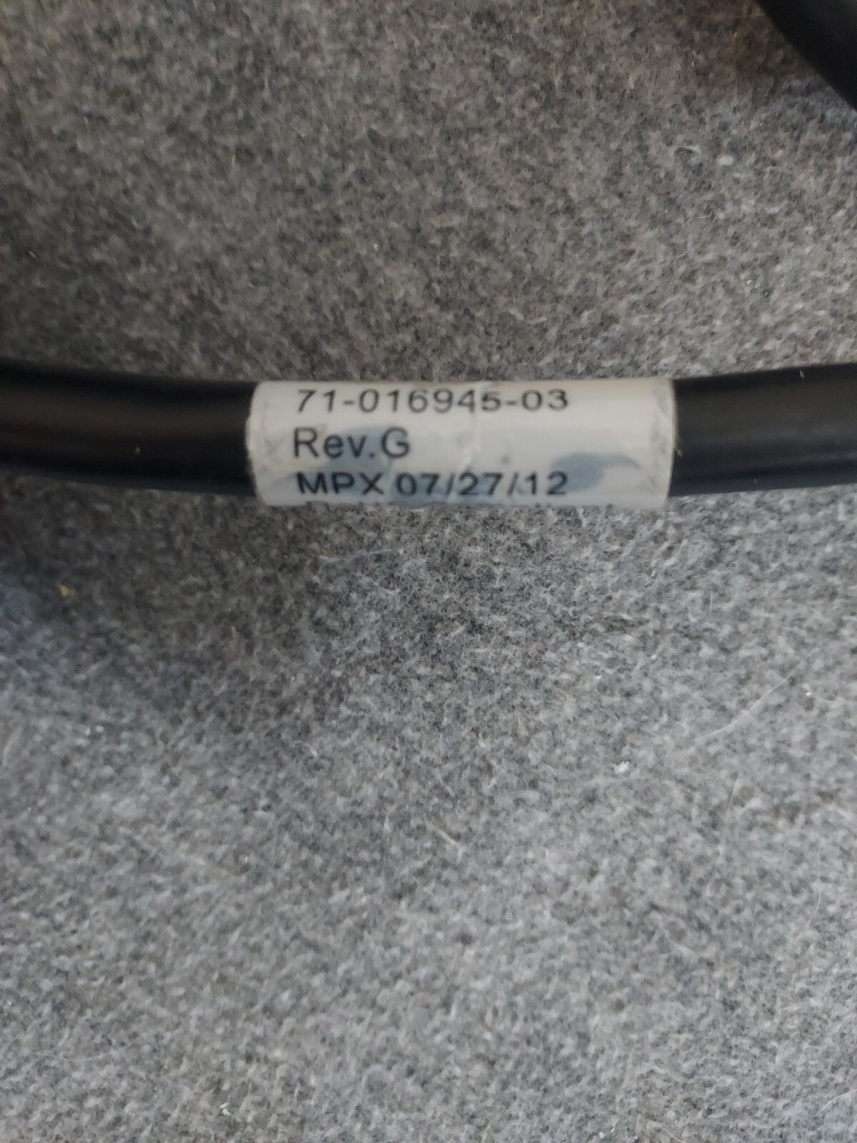 Parker Rev. G Parker Rev. MPX 71-016945-03 MPX 07/27/12