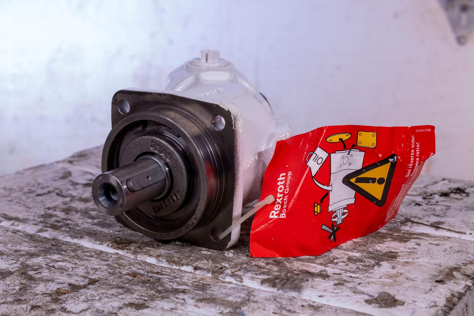 Rexroth R902197811 Hydraulic Motor A2FM12/61W-PBB040-Y CNR- 56161-10624997
