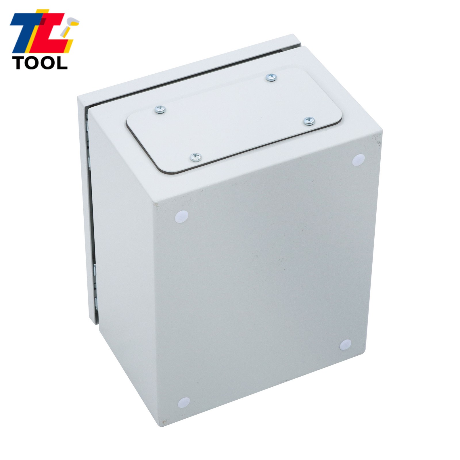 10x8x6″ Carbon Steel Electrical Box, IP65 Waterproof NEMA 4X Rated, Heavy-Duty