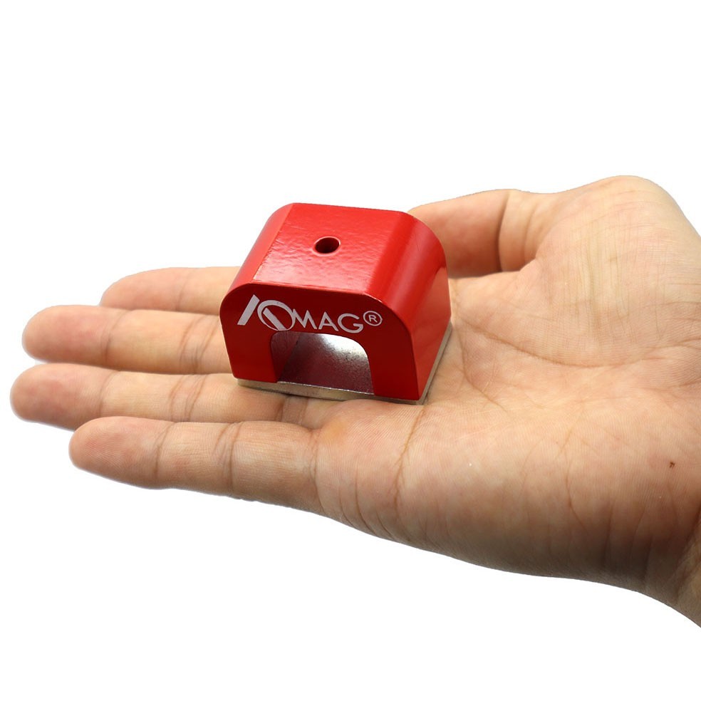 30 lbs Red U Shaped Magnet Horseshoe Alnico Strong Magnets for Nails & Education