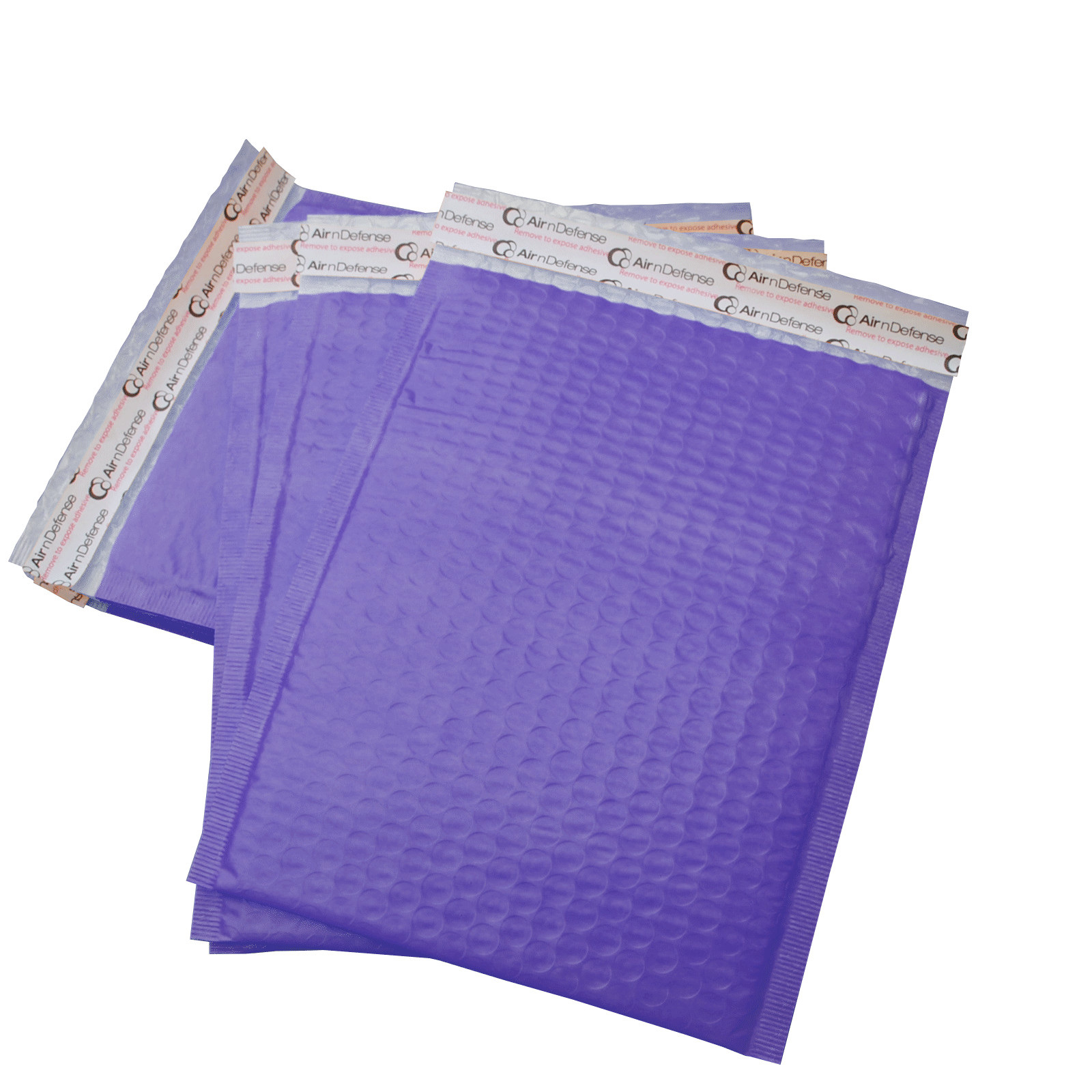 AirnDefense 1000 #0 6.5X10″ Purple Poly Bubble Mailers Shipping Padded Envelope
