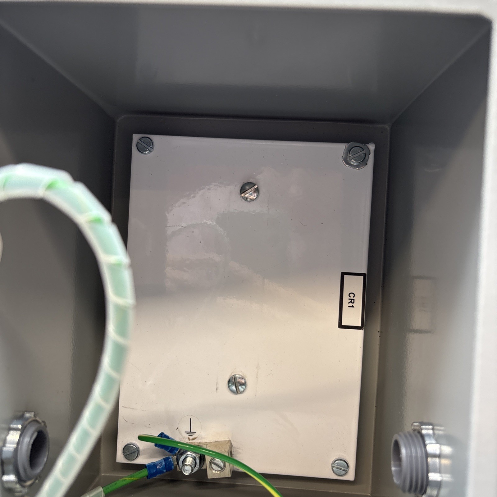 Hoffman A8066CH Used Enclosure Cutout Box 6″ X 6″ X 8″ Nvent