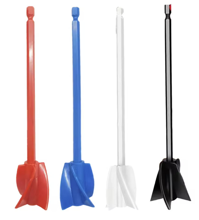 1pc Epoxy Resin Mixer Paddle Drill Attachment Paint Stirrer Tool – NEW
