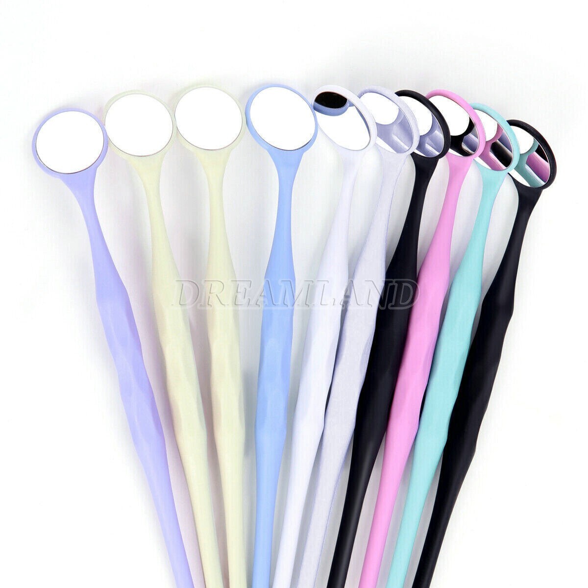 10x Dental Mouth Mirrors Reflector Oral Mirror Autoclavable Double Sided USA