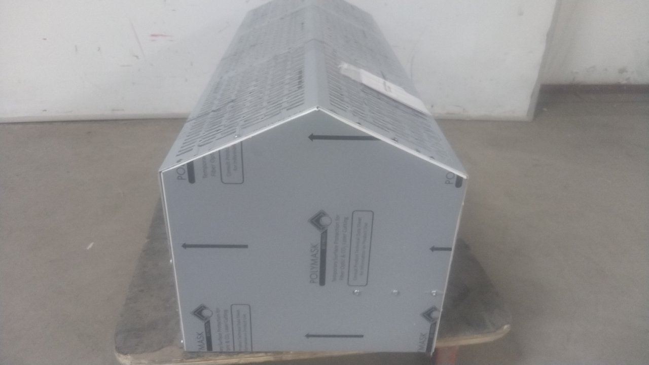 Berner CHD10-1036EZ-100-3X-G 1/2 HP 1687 Max CFM 480VAC Heated Air Curtain