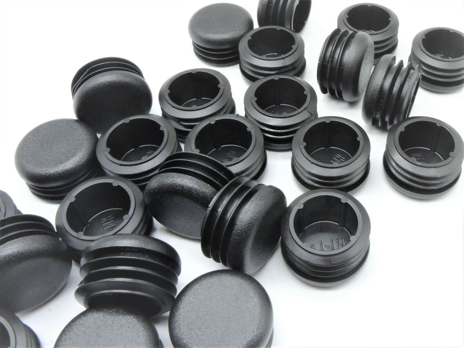 1 1/4″ OD Round Finishing Plugs Tubing Caps Chair Glides USA Made 12 per Pack