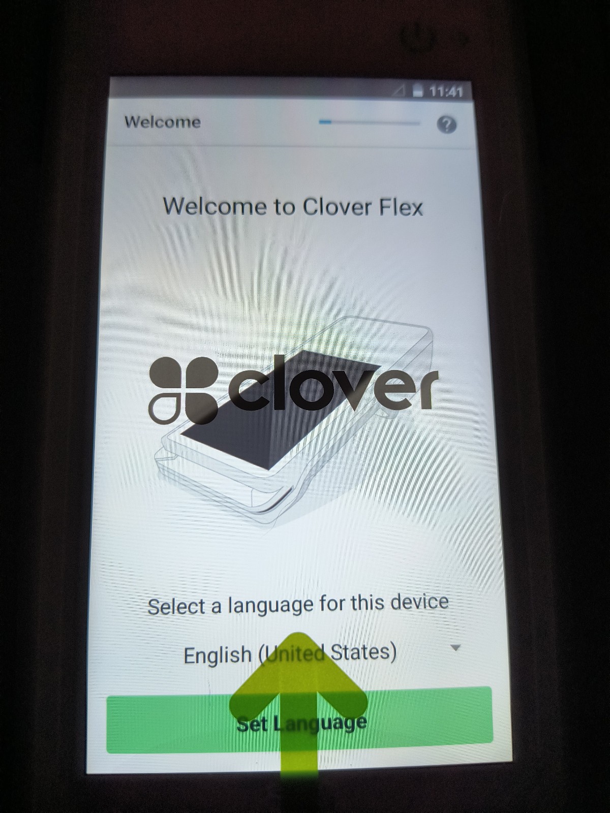 Clover Flex C401U Mobile POS Terminal Open Box