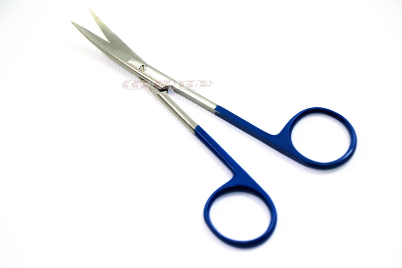 LOT OF 2 IRIS SCISSORS 4.5″CURVED HIGH GRADE SUPERCUT DENTAL SURGICAL INSTRUMENT