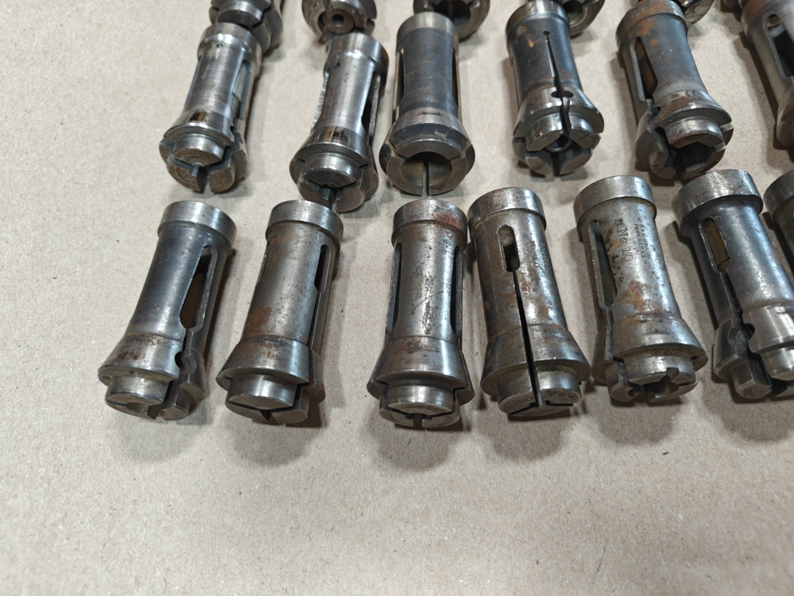 Lot Of 65, CNC Lathe Hardinge Nose Hex Collets Screw Machine Tools 🇺🇲