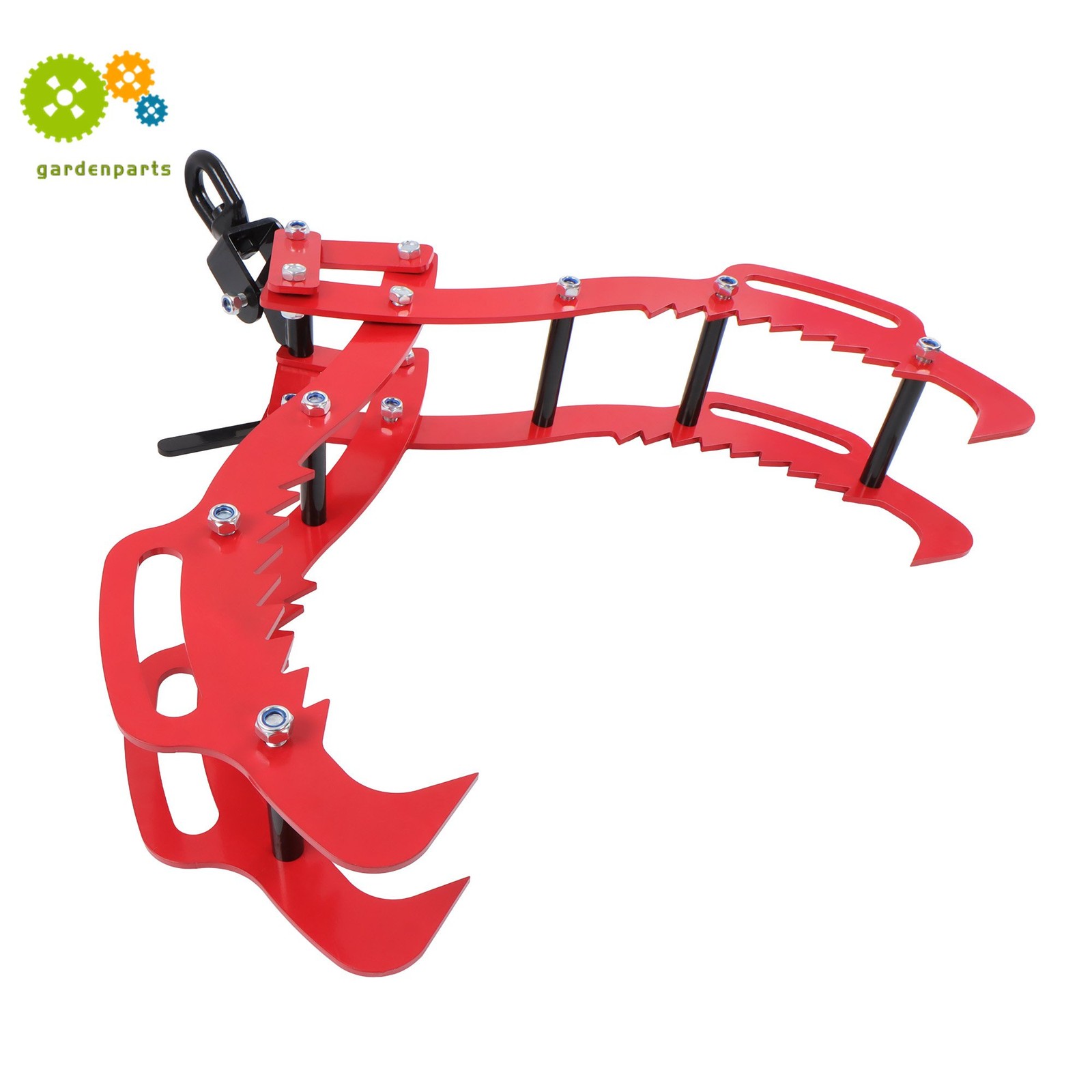 36inch Log Lifting Tongs Log Grapple Hook 4 Claw Fits For Tractor Logging Tongs