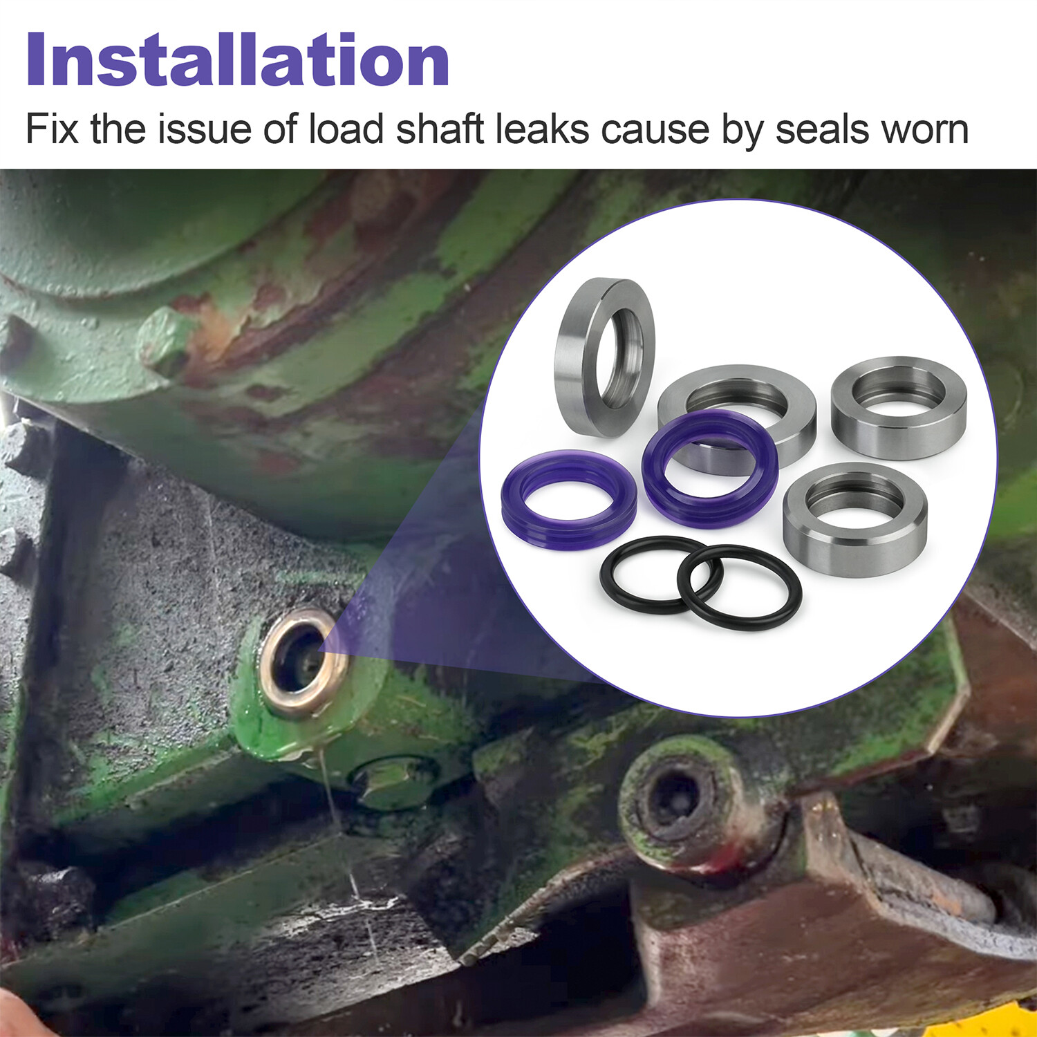 Load Control Shaft Seal For John Deere 2510 2520 3010 3020 4030