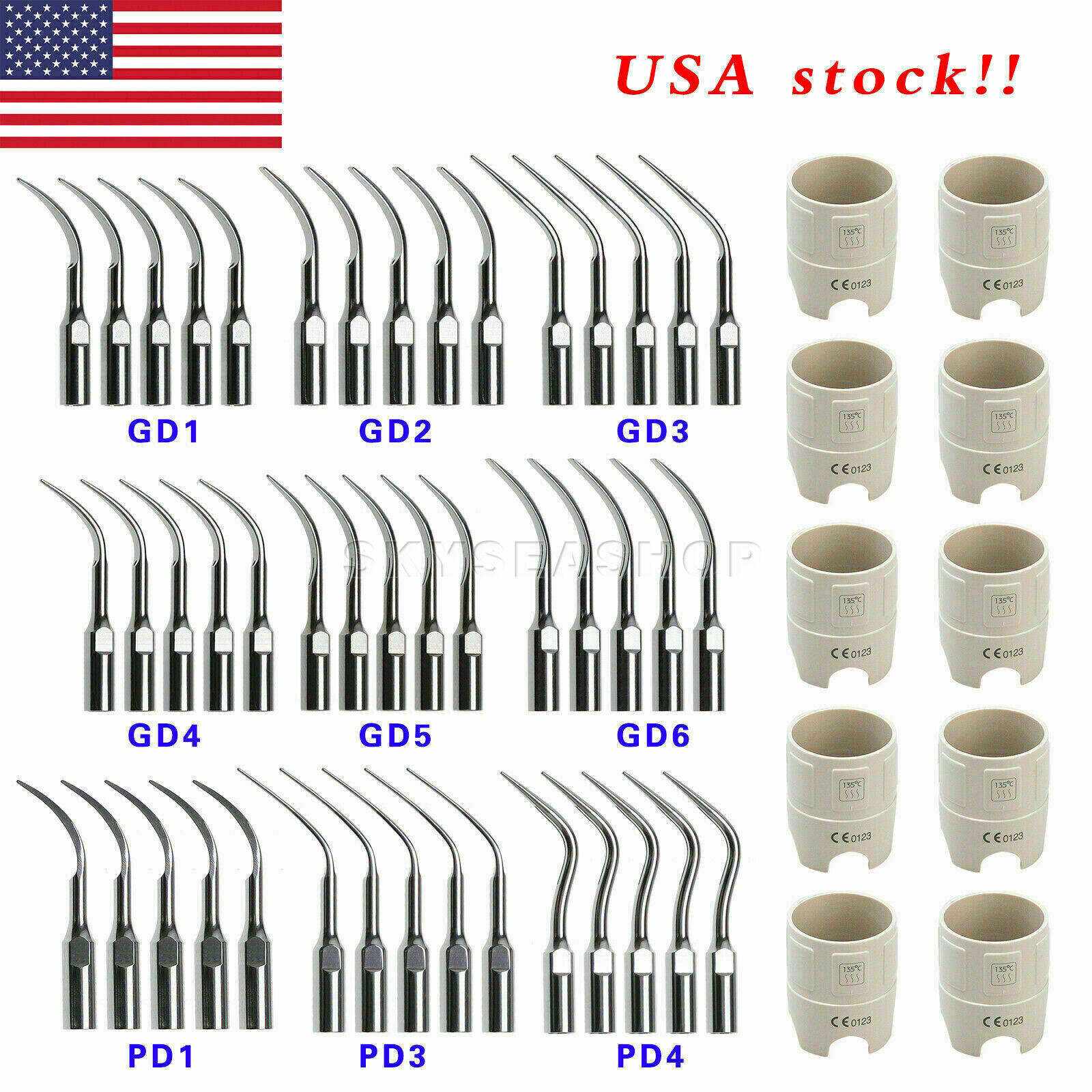 USA Dental Piezo Scaler Tips Torque Wrench Key for EMS DTE Woodpecker Handpiece