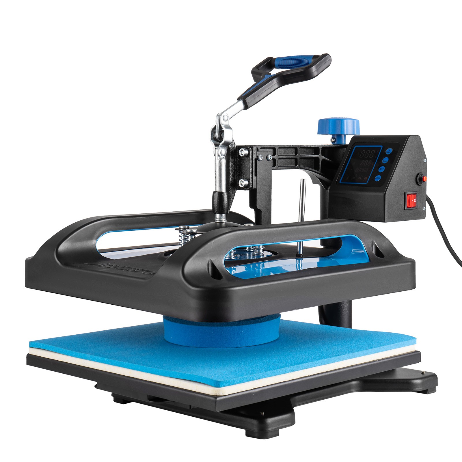 Heat Press Machine 15×12 inch Sublimation Transfer for T-Shirt Press Swing Away