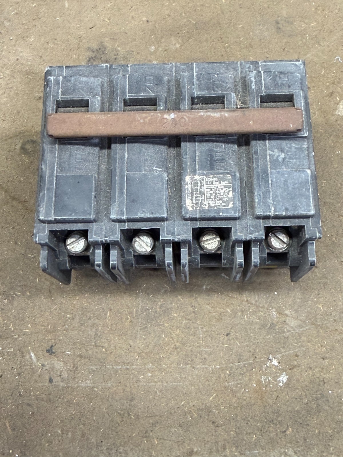 ITE EQ9483 2p Main Circuit Breaker 120/240V used Good Condition work perfect
